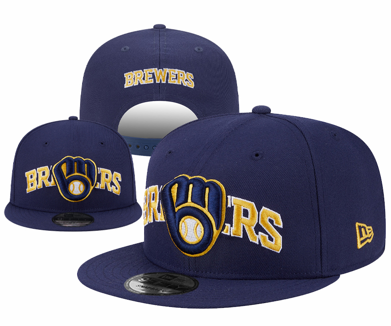 2025 MLB Milwaukee Brewers style #3 hat YS